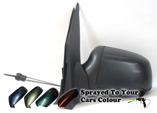 Ford Fiesta Mk6 10/2005-2008 Cable Wing Mirror Passenger Side Painted Sprayed