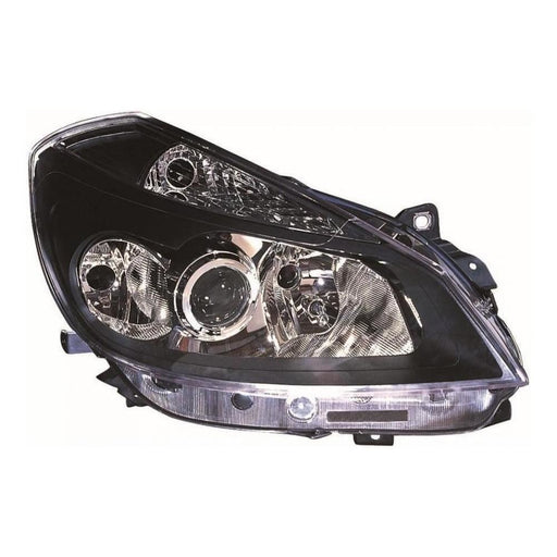 Renault Clio Mk3 Hatchback 10/2005-9/2009 Black Inner Headlight Drivers Side O/S
