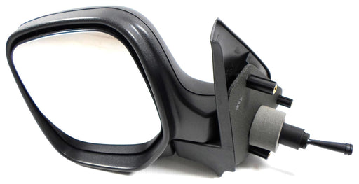 Peugeot Partner Mk.1 2009-2011 Cable Wing Mirror Black Textured Passenger Side