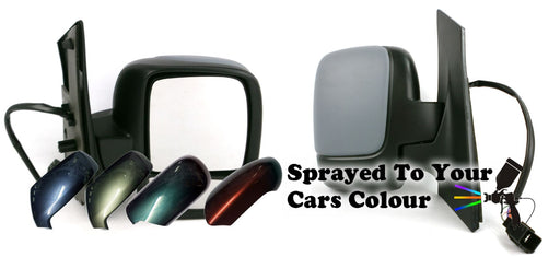 Toyota Proace Mk1 2013-12/2016 Wing Mirror Power Folding Drivers Side Painted Sprayed