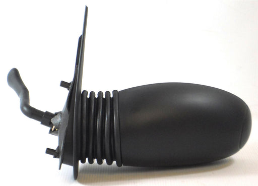 Fiat Seicento 1998-2004 Lever Wing Door Mirror Black Textured Passenger Side N/S