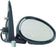 Rover Streetwise 2003-2006 Electric Wing Mirror Heated Black Drivers Side O/S