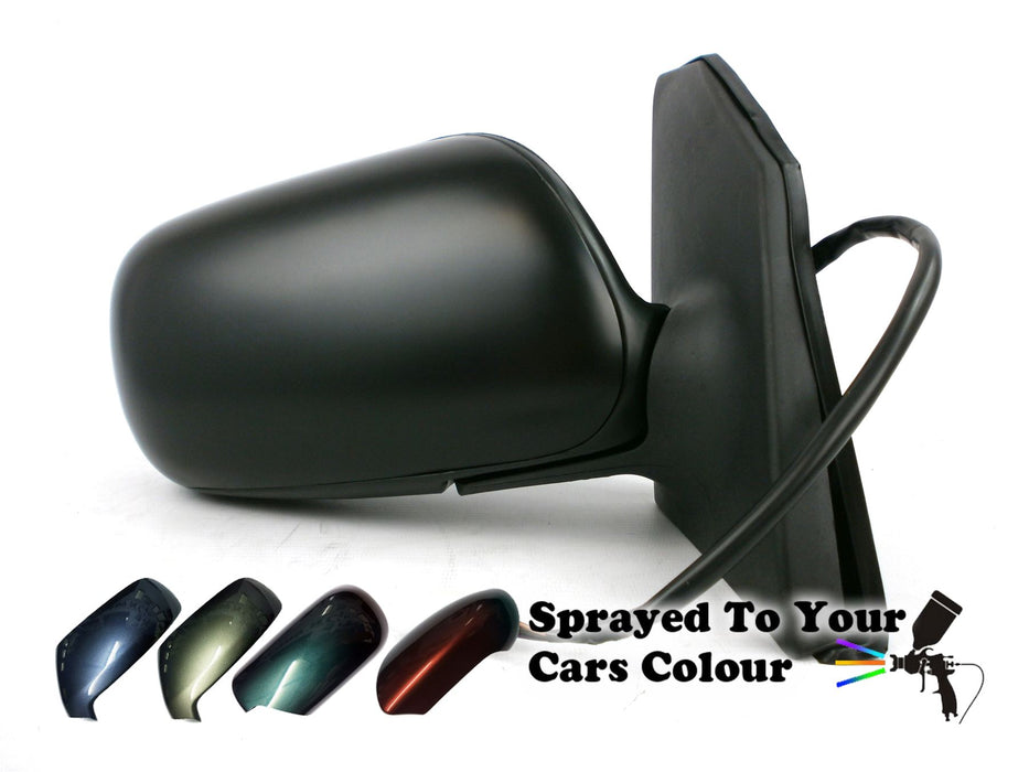 Toyota Corolla Mk5 2002-9/2004 Electric Wing Mirror 5 Pin Drivers O/S Painted Sprayed