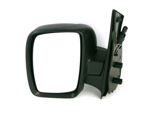 Fiat Scudo Mk.2 2007+ Single Glass Wing Mirror Cable Black Passenger Side N/S