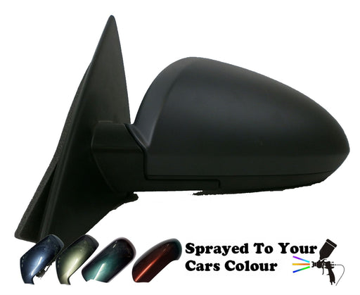 Nissan Primera Mk.4 3/2002-2006 Electric Wing Mirror Passenger Side N/S Painted Sprayed