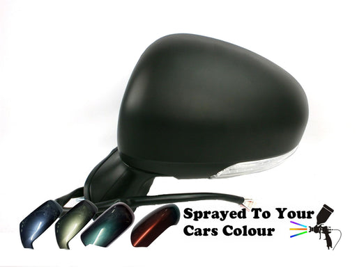 Toyota Avensis 1/2009+ Electric Wing Mirror Indicator LED Passenger Side Painted Sprayed