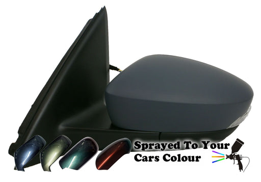 Skoda Fabia 11/2014+ Electric Wing Mirror Heated Indicator Passengers Painted Sprayed