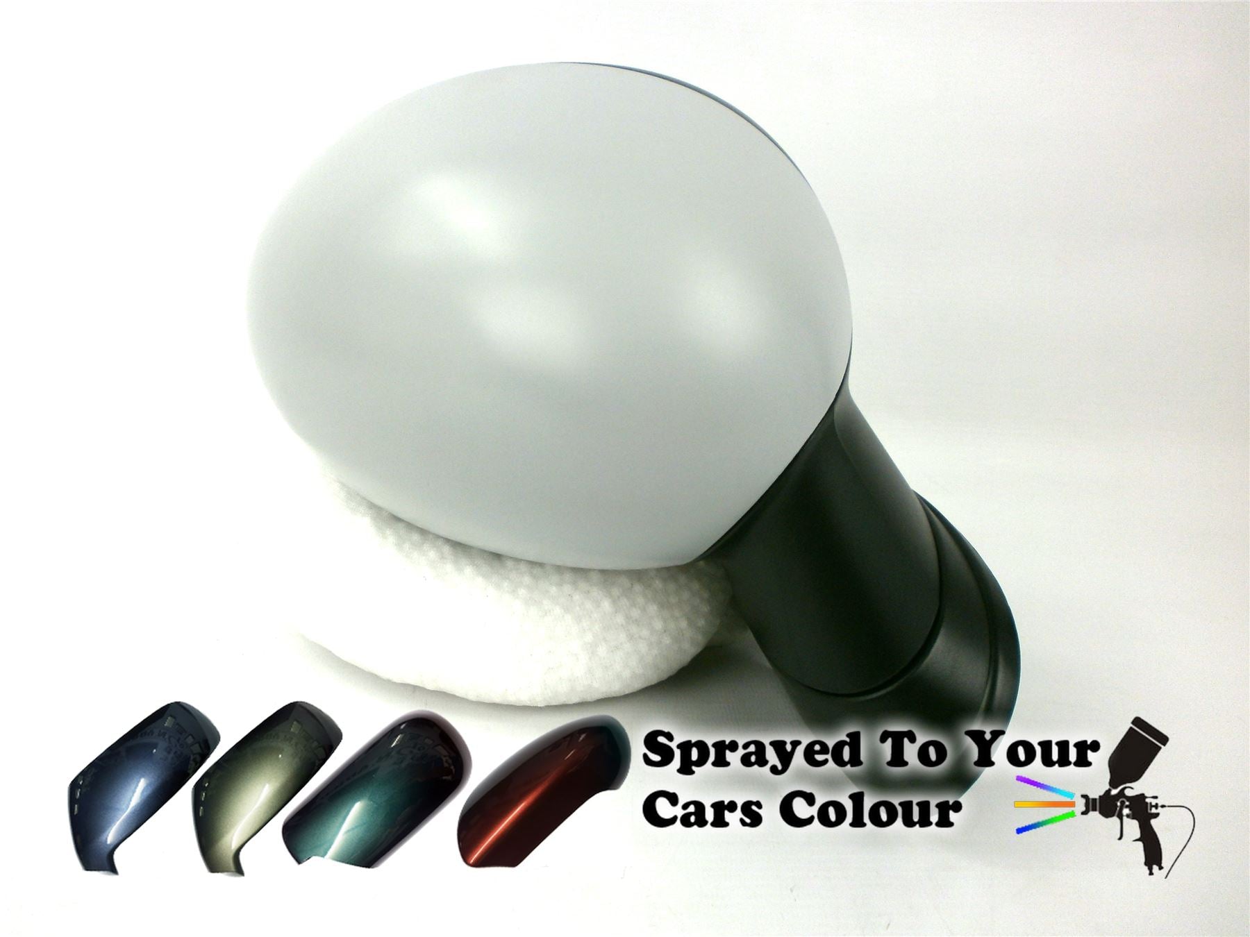 Mini Hatchback R56 Mk2 2007-9/2015 Electric Wing Mirror Drivers Side O/S Painted Sprayed