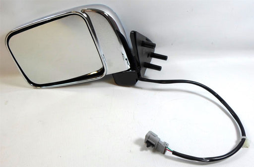 Nissan D22 Pick-Up 2001-2006 Electric Wing Mirror Chrome Finish Passenger Side
