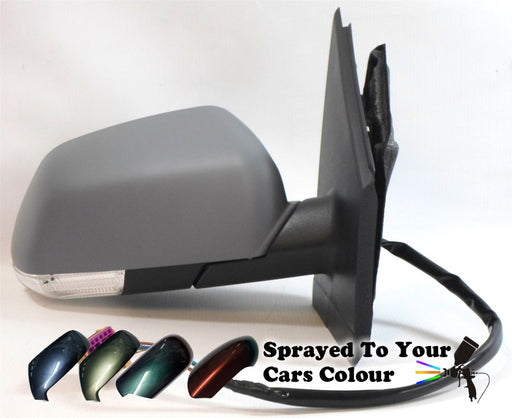 VW Polo Mk4 6/2005-3/2010 Electric Wing Mirror Indicator Driver Side O/S Painted Sprayed