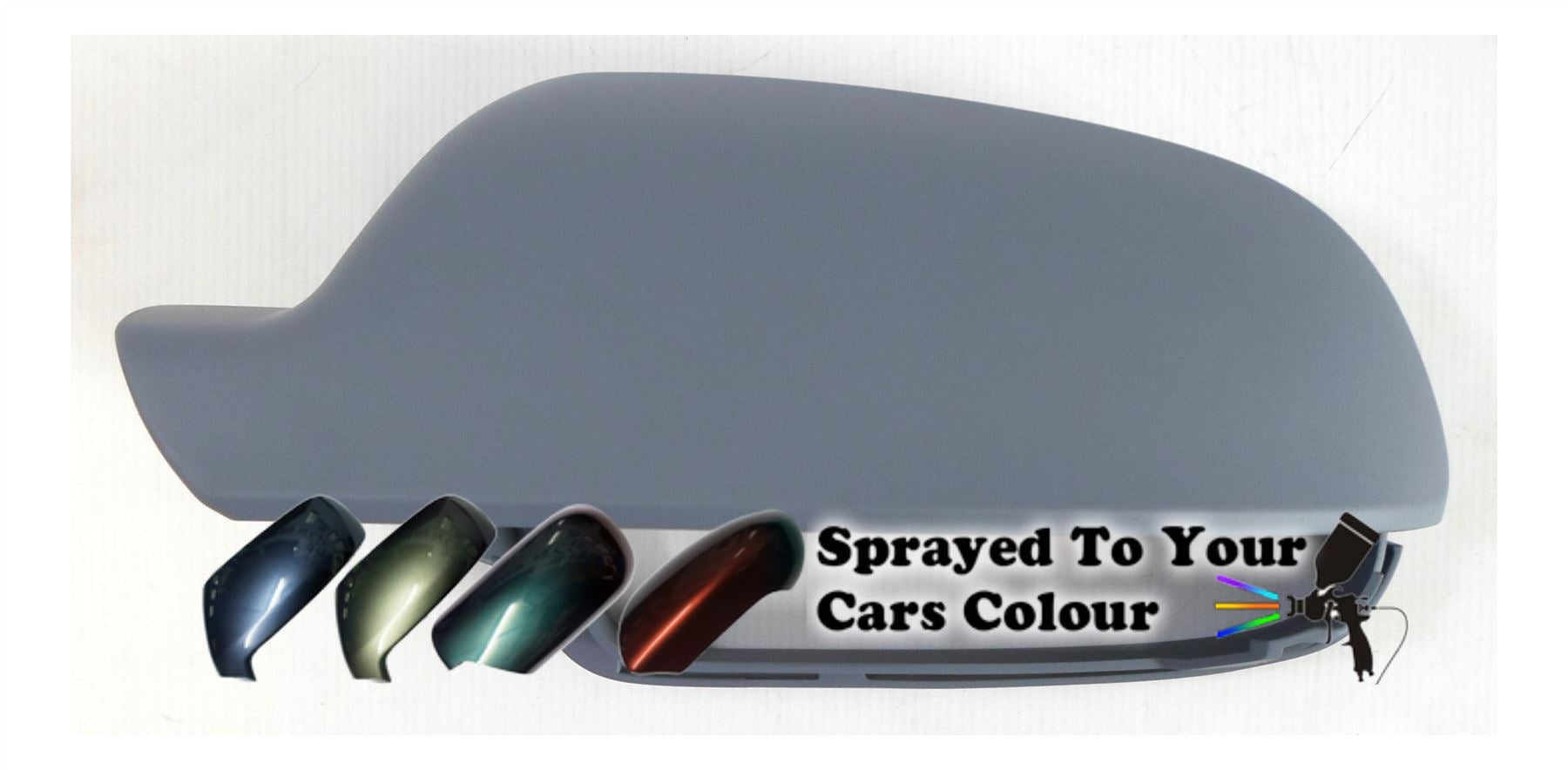 Audi A5 (Excl. S5 & RS5) 9/2009-4/2017 Wing Mirror Cover Passenger Side N/S Painted Sprayed