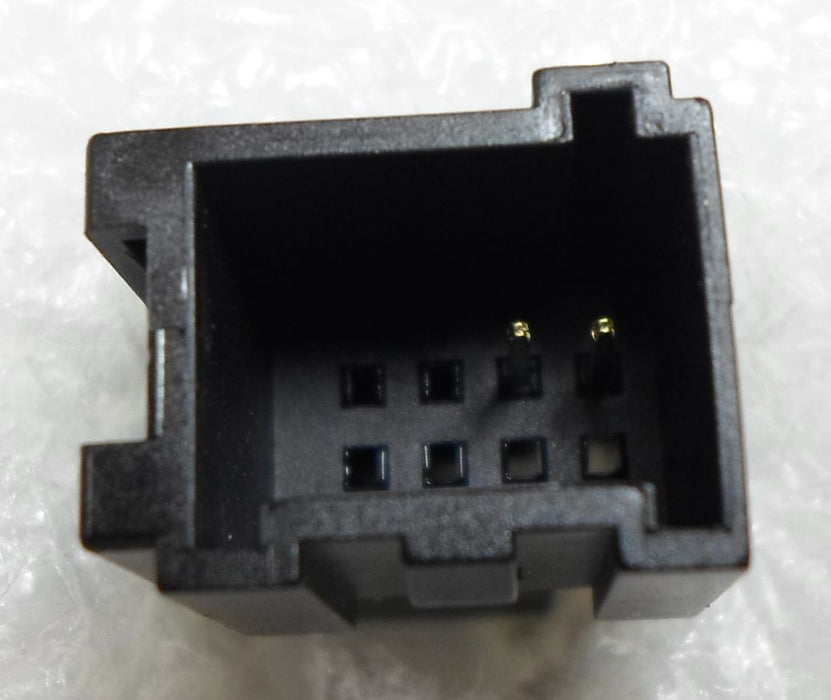 Fiat Doblo Mk2 2010+ Twin Glass Wing Mirror Cable Indicator Black Drivers Side