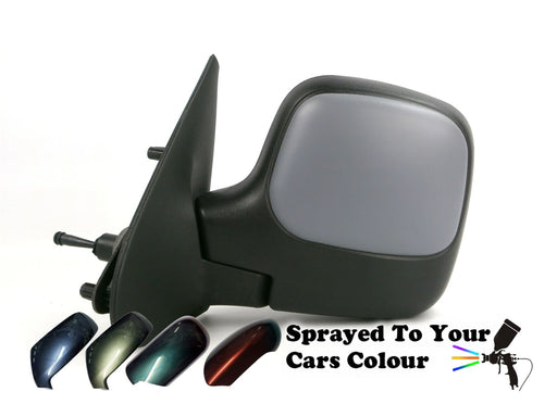 Peugeot Partner Mk.1 1996-2008 Cable Wing Door Mirror Passenger Side N/S Painted Sprayed