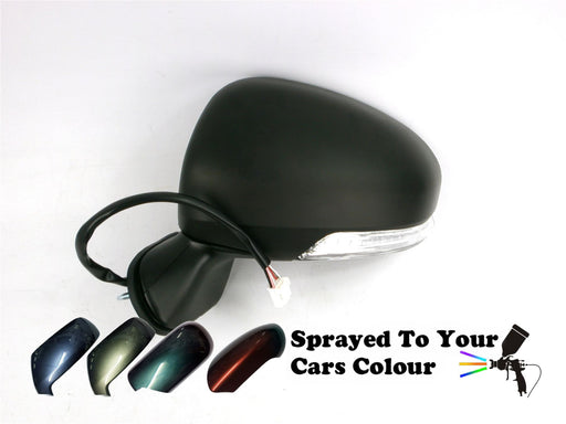 Toyota Avensis 1/2009+ Wing Mirror Power Folding Indicator Passengers Painted Sprayed