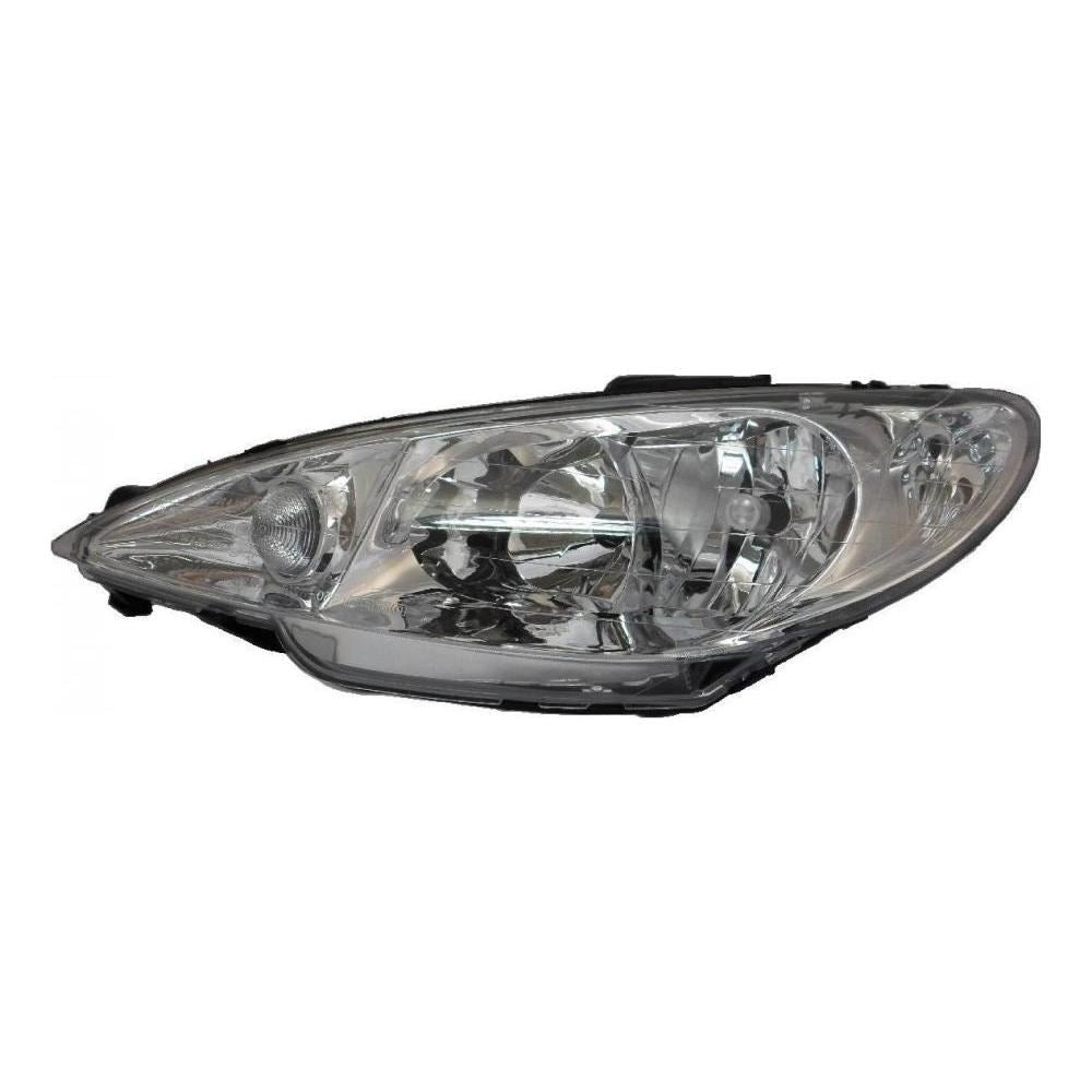 Peugeot 206 Hatchback 1998-6/2003 Headlight Headlamp Passenger Side N/S