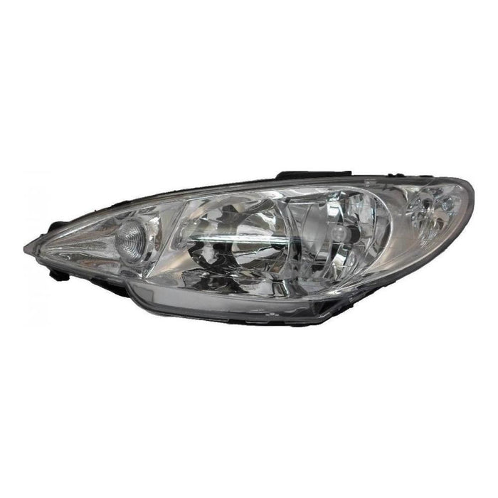 Peugeot 206 Hatchback 1998-6/2003 Headlight Headlamp Passenger Side N/S