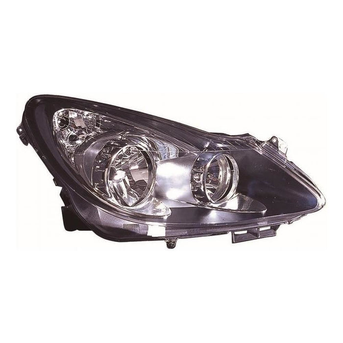 Vauxhall Corsa D Mk3 Hatch 7/2006-7/2011 Black Inner Headlight Drivers Side O/S
