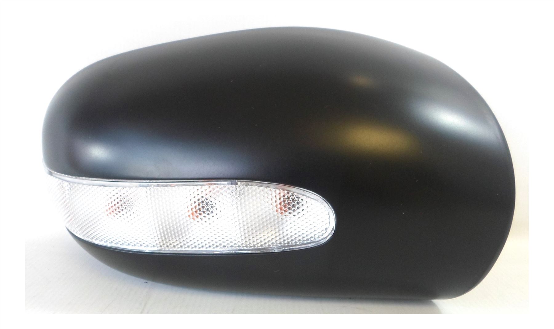 Mercedes C Class W203 9/2000-6/2004 Paintable Black Wing Mirror Cover Driver Side O/S