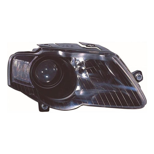 VW Passat Mk6 B6 Saloon 6/2005-3/2011 Black Inner Headlight Drivers Side O/S