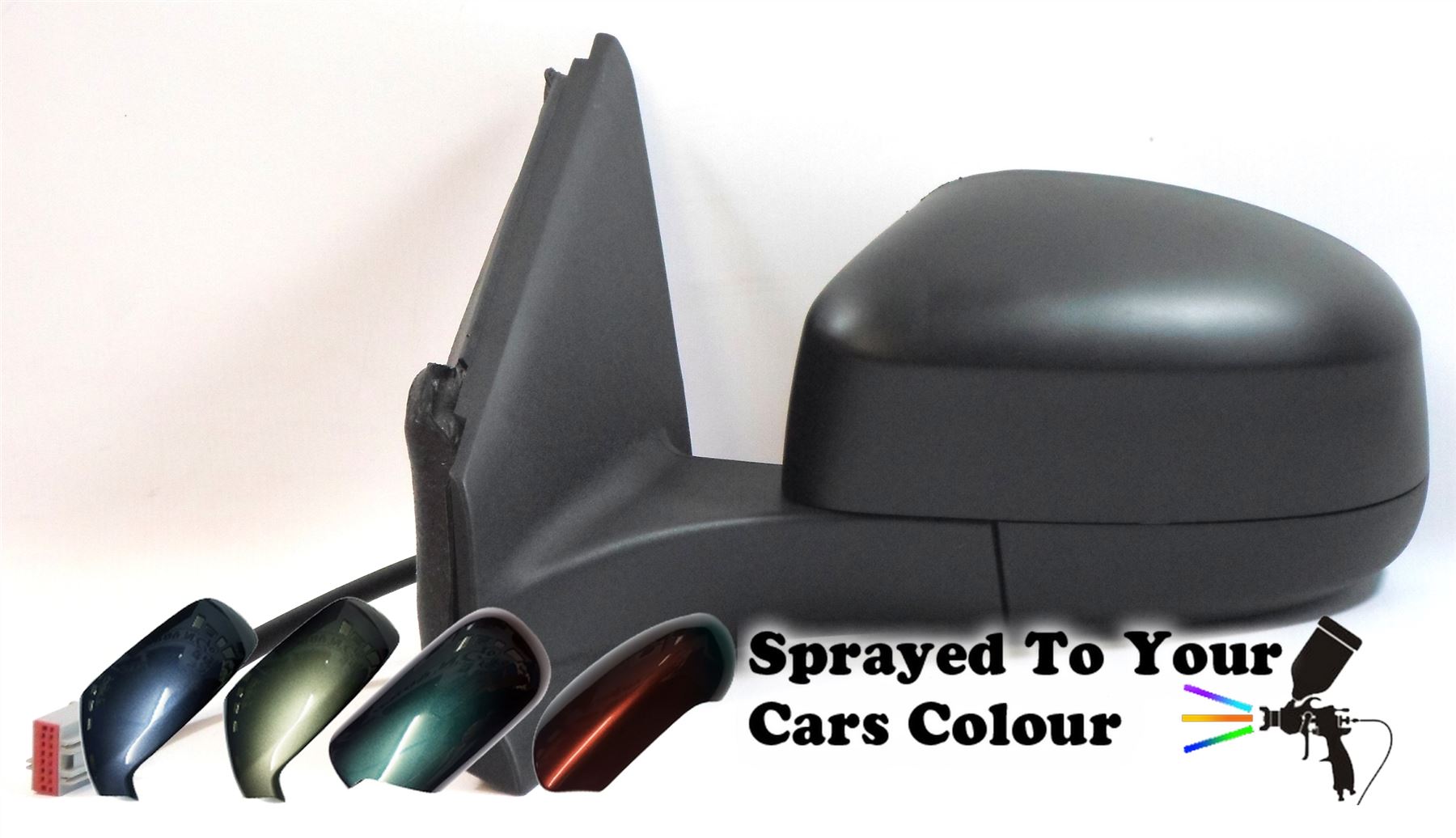 Ford Mondeo Mk4 6/2007-3/2011 Electric Wing Mirror Heated Passenger Side Painted Sprayed