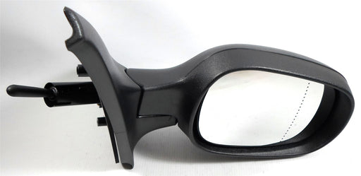 Renault Clio Mk.2 2005-2008 Cable Wing Mirror Black Textured Drivers Side O/S