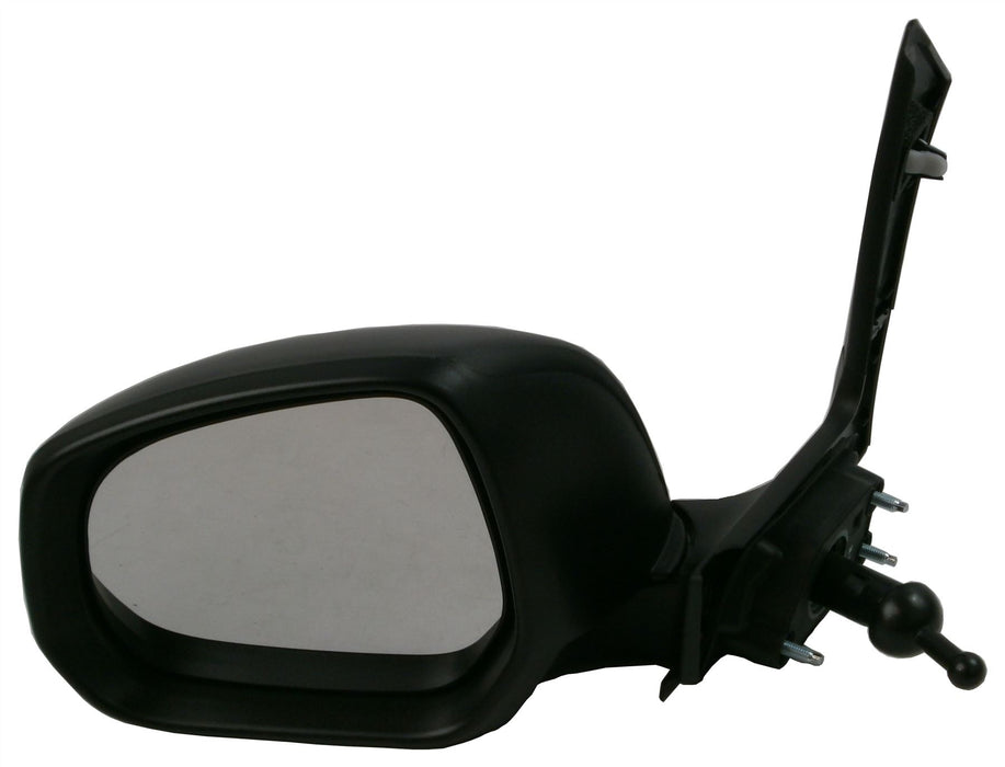 Vauxhall Agila Mk.2 3/2008+ Cable Wing Mirror Black Textured Passenger Side N/S