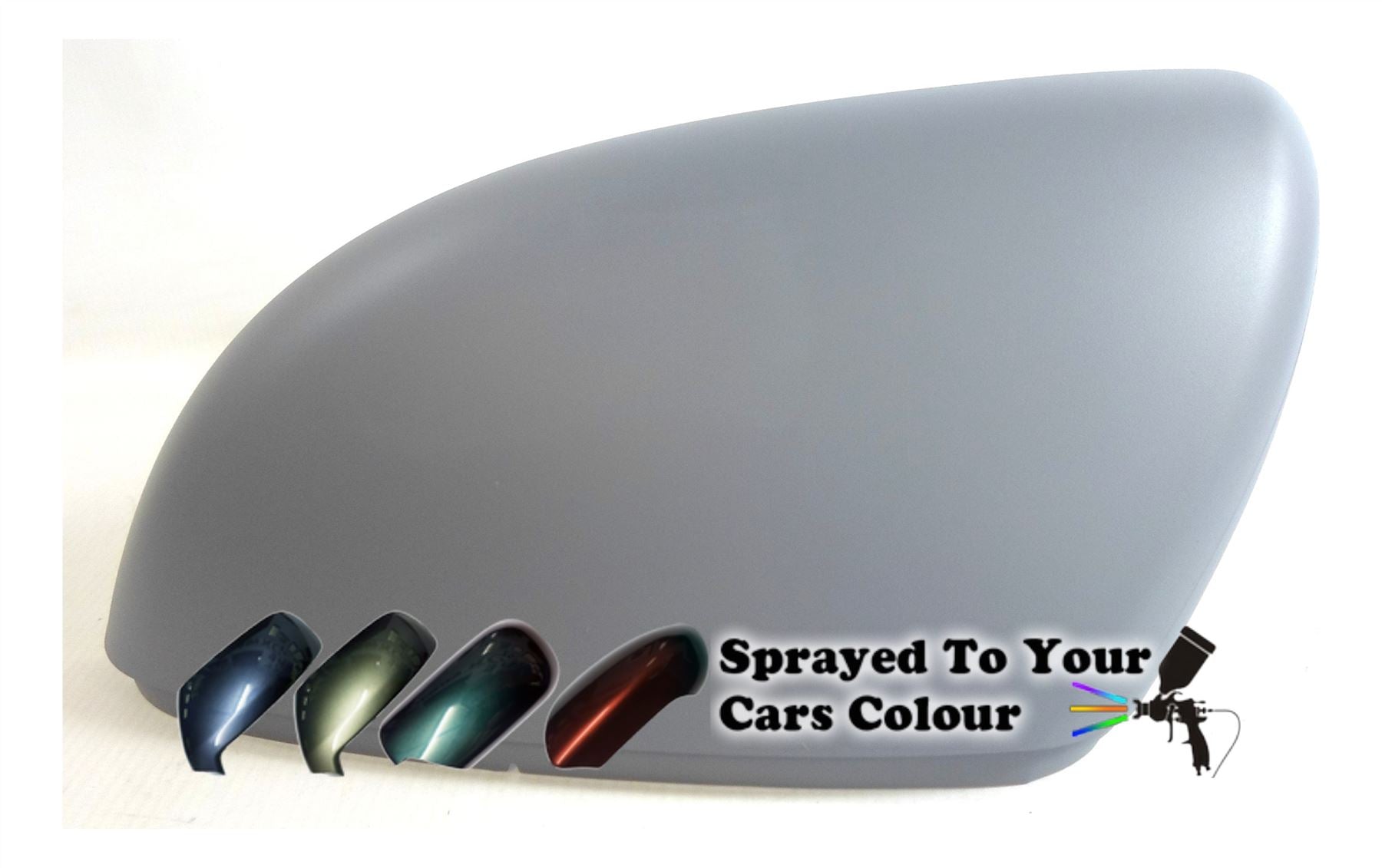 Volkswagen Touran Mk.2 9/2010-2015 Wing Mirror Cover Passenger Side N/S Painted Sprayed