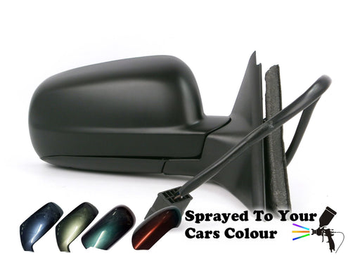 VW Passat Mk5 1997-4/2004 Electric Wing Mirror 10 Hole 5 Pin Driver Side Painted Sprayed
