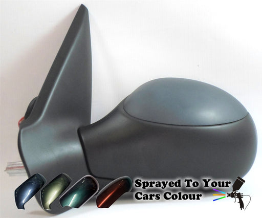 Peugeot 206 2000-2009 Electric Wing Mirror Heated Passenger Side N/S Painted Sprayed