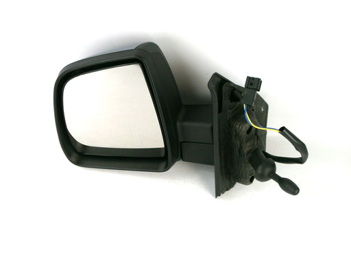 Fiat Doblo Mk2 2010+ Single Glass Wing Mirror Cable Primed Passenger Side N/S