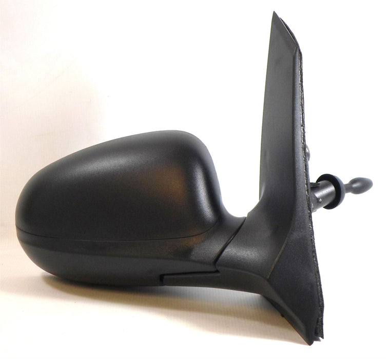 Ford Ka Mk.2 11/2008+ Cable Wing Mirror Black - Smooth Finish Drivers Side O/S