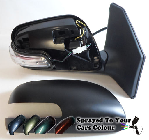 Toyota Avensis 7/2006-6/2009 Wing Mirror Power Folding Drivers Side Painted Sprayed
