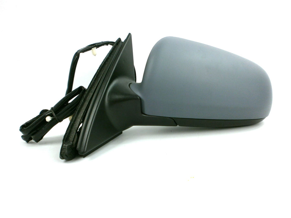 Audi A4 Mk.2 7/2001-6/2008 Electric Wing Mirror Heated Primed Passenger Side N/S