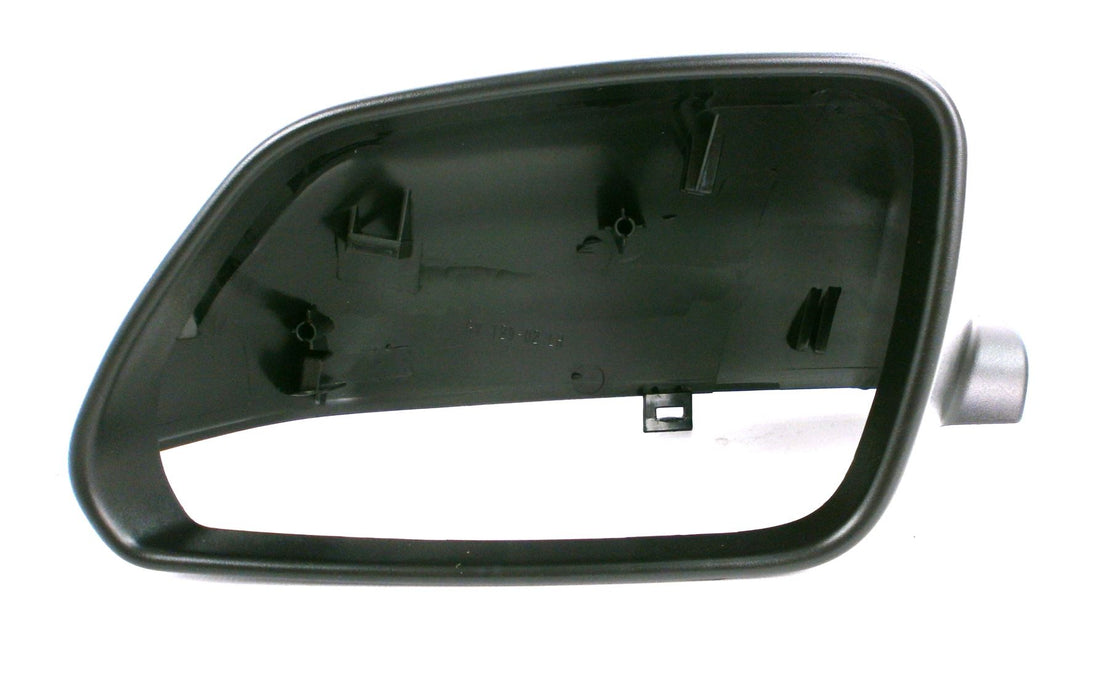 VW Polo Mk.4 6/2005-3/2010 Black Textured Wing Mirror Cover Passenger Side N/S