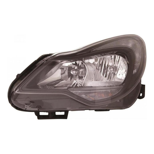 Vauxhall Corsa D Mk3 Hatch 1/11-4/15 Black Inner Headlight Passenger Side N/S