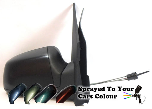 Ford Fiesta Mk.6 10/2005-2008 Cable Wing Mirror Drivers Side O/S Painted Sprayed
