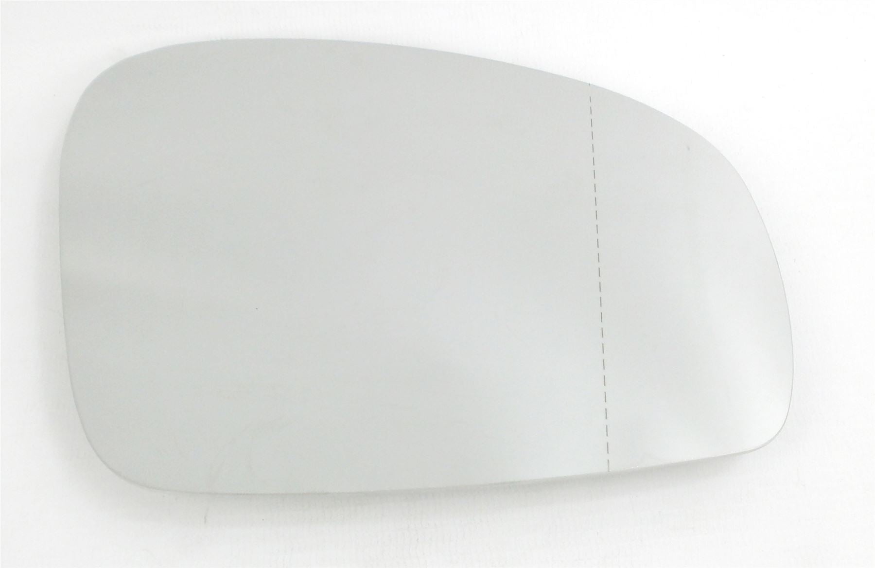 Skoda Fabia Mk.2 5/2007-4/2015 Non-Heated Aspherical Mirror Glass Drivers Side O/S