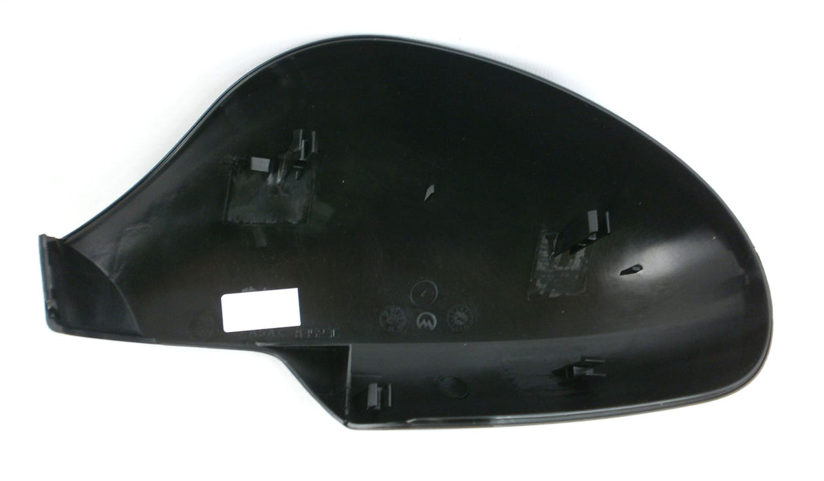 Seat Toledo Mk.2 8/2003-3/2005 Black Textured Wing Mirror Cover Driver Side O/S