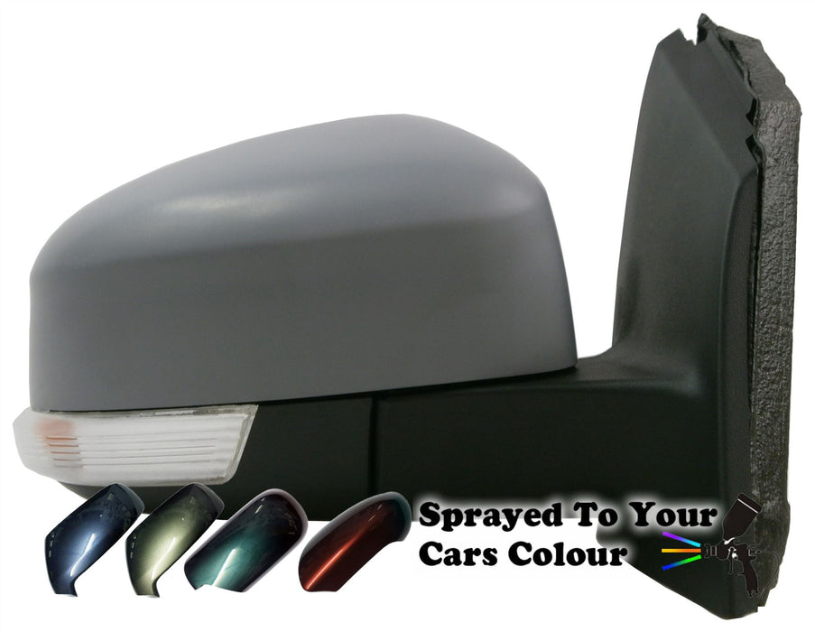 Ford Focus Mk3 2/2011+ Wing Mirror Indicator Powered Drivers Side O/S Painted Sprayed