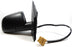 Volkswagen Polo Mk.4 2/2002-7/2005 Electric Wing Mirror Black Drivers Side O/S