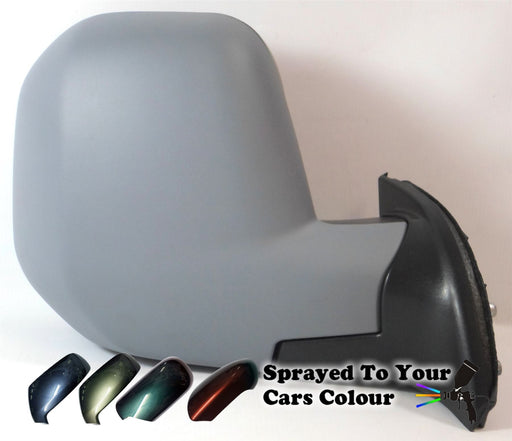 Peugeot Partner Mk2 7/2008-4/2012 Electric Wing Mirror Drivers Side O/S Painted Sprayed
