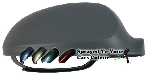 Volkswagen Passat Mk.6 (Excl. Coupe CC) 6/2005-3/2011 Wing Mirror Cover Drivers Side O/S Painted Sprayed