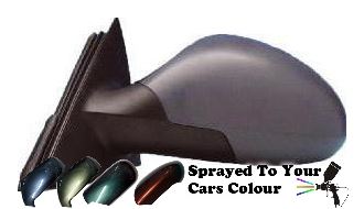 Seat Ibiza Mk.4 5/2002-2008 Cable Wing Door Mirror Passenger Side N/S Painted Sprayed