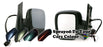 Citroen Dispatch Mk2 2007+ Twin Glass Wing Mirror Powered Passenger Side Painted Sprayed