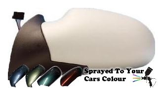 Mercedes A Class (W168) 1998-9/2003 Electric Wing Mirror Passenger Side Painted Sprayed