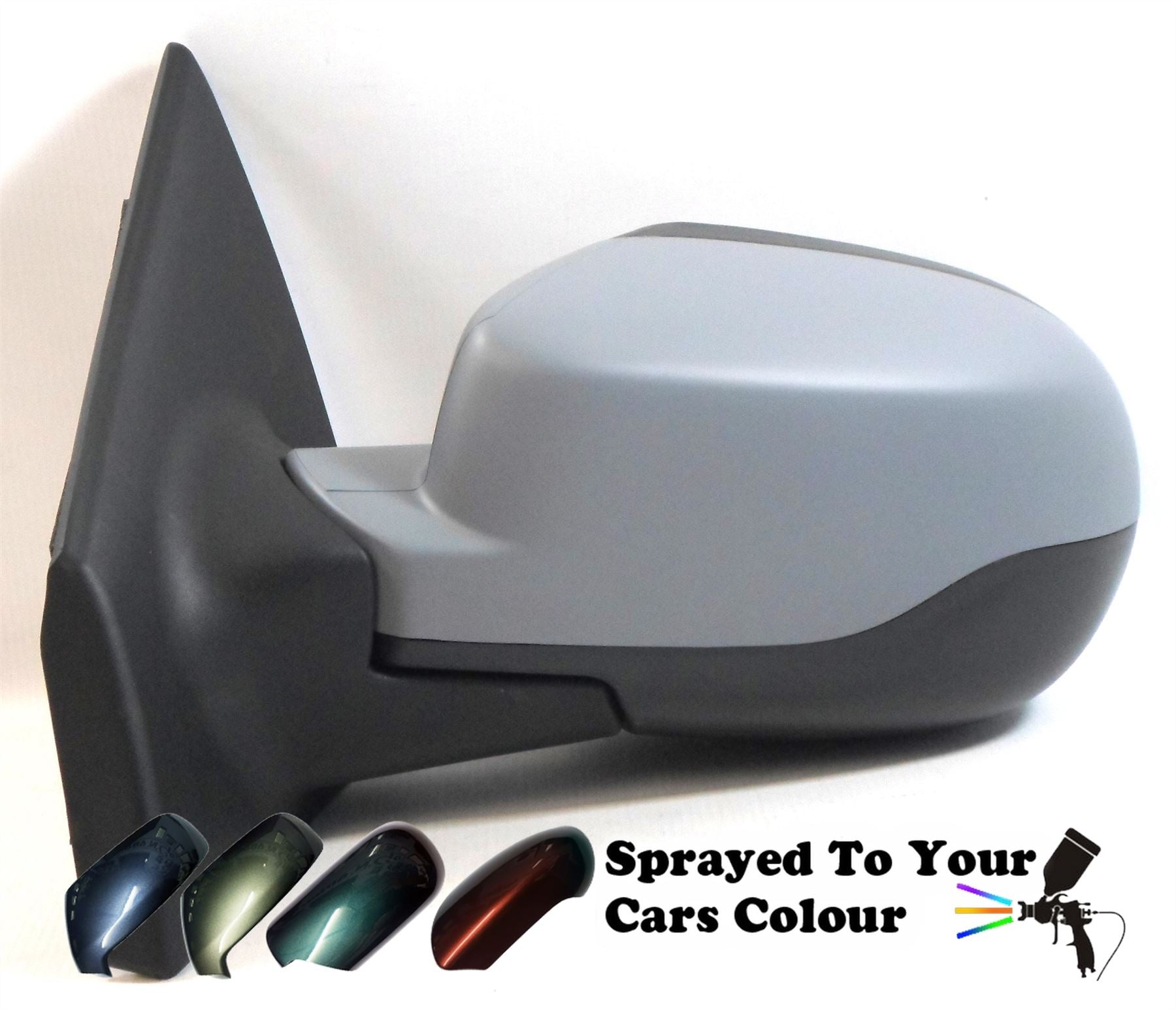 Renault Clio Mk3 5/2009-4/2013 Electric Wing Mirror Passenger Side N/S Painted Sprayed