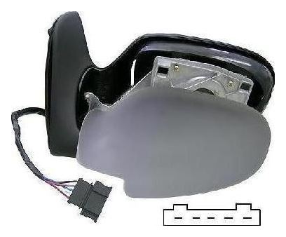 Ford Galaxy Mk.1 1995-2000 Electric Wing Mirror Heated Primed Passenger Side N/S