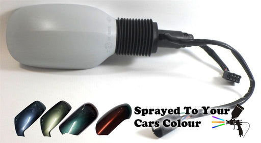 Ford Ka Mk1 1996-3/2009 Electric Wing Mirror Twin Connector Drivers Side Painted Sprayed