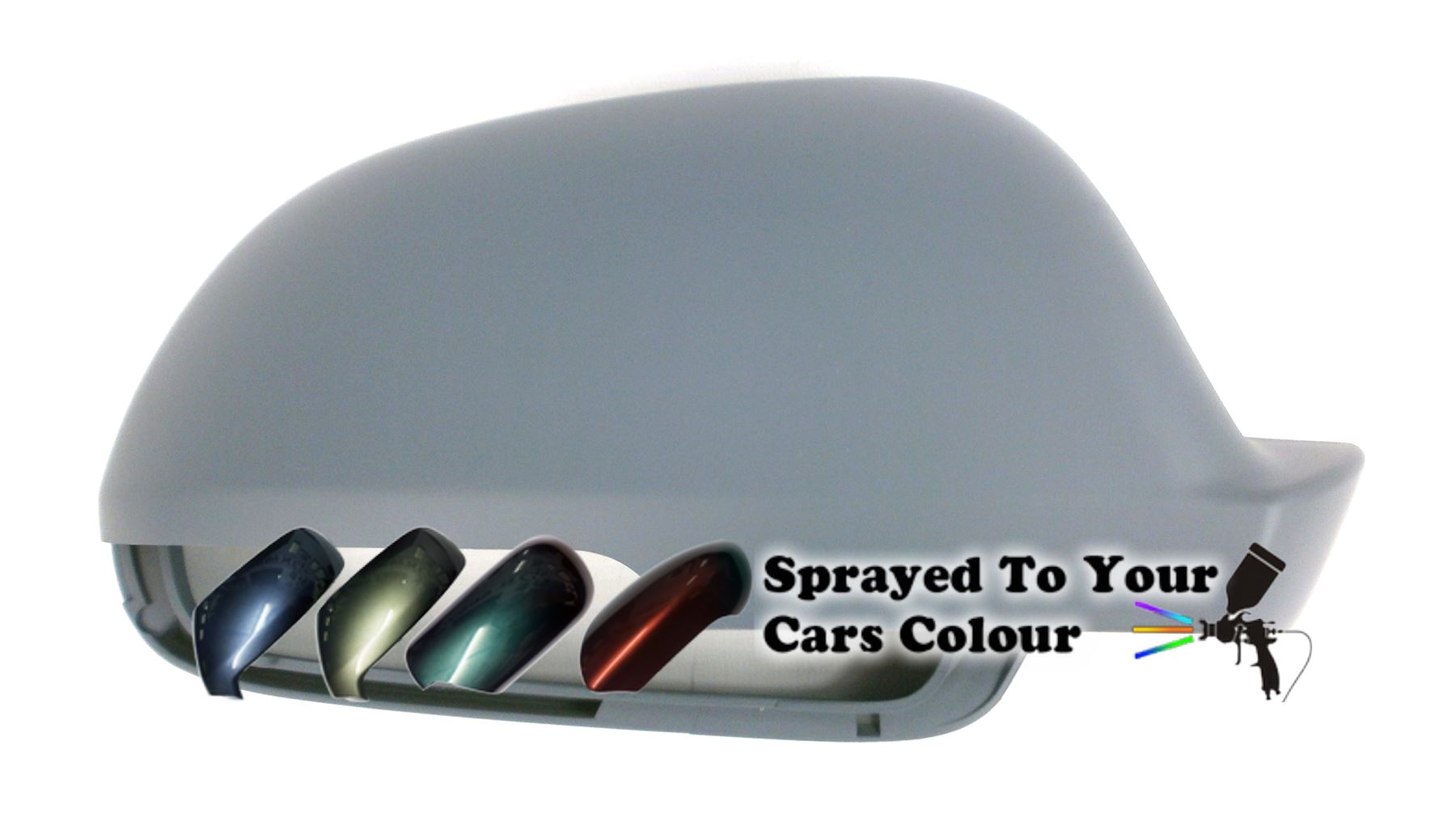 Skoda Octavia Mk.2 4/2009-4/2013 Wing Mirror Cover Drivers Side O/S Painted Sprayed