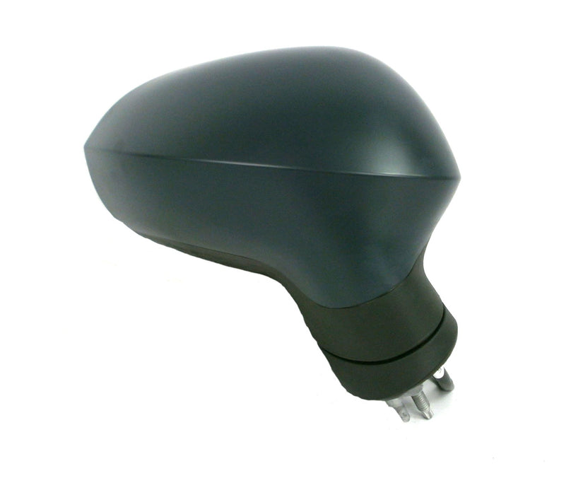 Seat Leon Mk.2 6/2009-6/2013 Wing Mirror Power Folding Black Drivers Side O/S